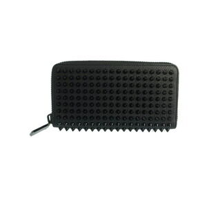 Christian Louboutin Panettone Studded Zip Around Long Wallet